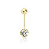 0.20 ct Pırlanta Göbek Piercing