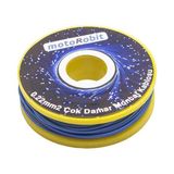 0.22 Mm2 Mavi Çok Damar Montaj Kablosu - 10 Metre - Renkli