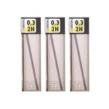 0.3 Kalem Ucu 2H 60 Mm 3 Paket 0,3 Min Kalem Uc Teknik Kalem Yedegi Mono Tombow 2H 60 Mm 3 Paket