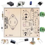 0-30V 1.5A Ayarlı Güç Kaynağı Devresi Ac Giriş Dc Çıkış - Demonte(Montesiz)