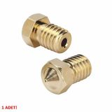 0.3mm x 1.75mm M6 Prinç Nozzle 3D Yazıcı Printer 1.75mm Filament Uyum MK8 CR-10 CR-10S Ender