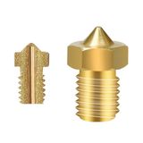 0.4mm x 1.75mm M6 Prinç Nozzle 3D Yazıcı Printer 1.75mm Filament Uyum MK8 CR-10 CR-10S Ender 3 Ultimaker Reprap Makerbot Prusa I3 Anycubic V6/V5