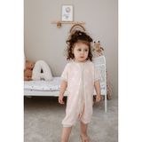 0.5 Tog Yazlık Bebek & Çocuk Uyku Tulumu, %100 Pamuk - Daisy - Ekru - 2 - 3 Yaş
