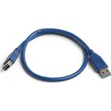 0.50 Mt USB 3.0 to USB 3.0 Mavi Erkek-Dişi USB 3.0 Uzatma Kablosu