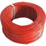 0.50Mm Tek Damarlı Montaj Kablosu1Mt Kırmızı