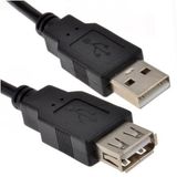 0.5m Usb Uzatma Kablosu Dişi Erkek Kısa Usb 2.0 Kablo - 50cm