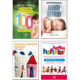 0-6 Yaş Dönemi Çocuk Eğitiminde 100 Temel Kural - Adem Güneş - Uyku Kitabı - Eren Kaya - Çocuklu Hayatın İlkeleri - Demet Ilıkkan - Harika Haftalar - Hetty Van De Rijt - 4’lü Çocuk Bakımı Kitap Seti
