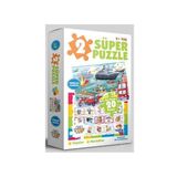 0-6 Yaş Yayınları 2 Süper Puzzle Taşıtlar Meslekler