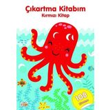 0-6 Yaş Yayınları Çıkartma Kitabım Kırmızı Kitap