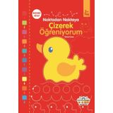 0-6 Yaş Yayınları Çizerek Öğreniyorum Kırmızı Kitap - Kolektif Çizerek Öğreniyorum Kırmızı Kitap