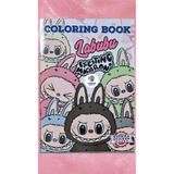 0-6 Yaş Yayınları Labubu Boyama Kitabı Stickerlı Arka Kapak Kesilerek Maskeli Boyanacak Sayısı 16