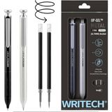 0.7 mm Uçlu Jel Tükenmez Kalem Komple Metal Gövde Set Writech - Çok Renkli