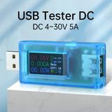 0.96 İnç Ips Lcd Ekran 13 İn 1 Çok Fonksiyonlu Usb Test Cihazı Gerilim Akım Güç Ölçer Voltmetre Ampermetre Dc 4 30 V 5A