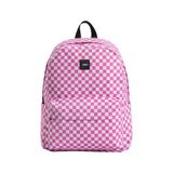 000H4XFRQ1-R Vans Old Skool Check Backpack Sırt &Ccedil;antası Pembe