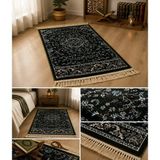 001-Lacivert 14 mm Sık Dokuma Medine-I Munevvere Seccadesi Modeli - 75 x 115 cm
