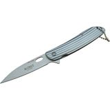 0056 Kamp Çakı 18 cm - Metal Saplı, Özel Kılıf ve Kutusunda