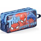 010 ŞAHİN - OTTO-48092 48092 SPIDERMAN KALEM ÇANTASI DUE STAND TALL W2