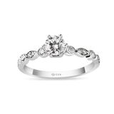 0,38 ct Pırlanta Tek Taş Yüzük