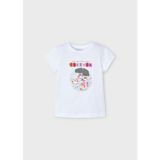 04-08 Yaş Kız Çocuk Mayoral T-Shırt - Beyaz - 001 - Beyaz - 6 Yaş