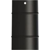 0,40 Mm Mat Siyah Soba Borusu (16 Cm)