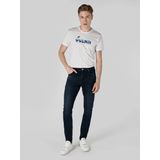 041 Danny Slim Fit Düşük Bel Dar Paça Koyu Mavi Erkek Jean Pantolon Cl1065538