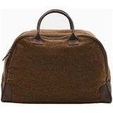04651/ A Trip In A Bag 356 Bag Tweed Hafta Sonu Seyahat Çantası - Kahverengi