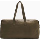 04651/ A Trip In A Bag Nubuck Unisex Lüks Seyahat Çantası - Yağ Yeşili