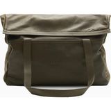 04651 / A Trip In A Bag Nubuk Messenger Unisex Omuz Çantası - Yağ Yeşili