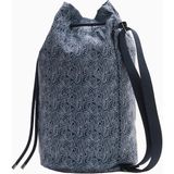 04651 / A Trip In A Bag Seamap Unisex Deniz Desenli Seyahat Çantası - Lacivert
