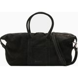 04651 / Trip In A Bag 3-Day Bag Siyah Süet Weekender Unisex Seyahat Çantası
