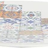 04Alm002392 Tiles Yemek Tabağı, Porselen