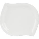 04A+P017184 Leaf Yemek Tabağı, Porselen - standart