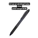 0,5 mm jel mürekkepli kalem SİYAH pentel energel BL105