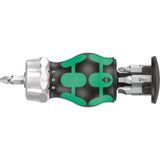05008886001 Kraftform Kompakt Stubby Magazin RA 4, Cırcırlı Kısa Tornavida, Uç Hazneli, 6 Parça