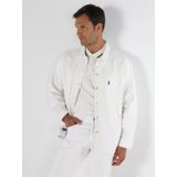 061 Jasper Regular Fit Gömlek Natural Beyaz Erkek Ceket Cl1064458