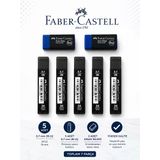 0,7 Uç 5 Adet Orta Boy Sınav Silgisi 2 Adet Faber-Castell Set