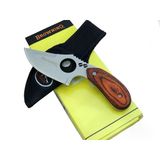 087 Yüzme Kamp Bıçak 16 Cm - Ahşap Sap, Özel Kılıflı Mirtk0014k-Bcy-087