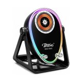 0W Kablosuz BLUETOOTH HOPARLÖR Şarj Telefon Tutucu, 360° Döner Rgb Led, Telefon Ses Yükseltici Hoparlör Standı