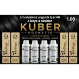 1.00 Siyah BioMagic Amonyaksız Kalıcı Saç Boyası (4 Boya +4 Oksidan)