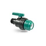 1 1/2" X 63 Yeşil Seri Küresel Vana Erkek - Kaplin (99255)