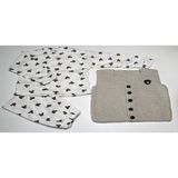 1-2 Yaş El Örgüsü Bej Renk Yelek ile Pijama Takımından Oluşan Hediye Seti - 1 – 2 Yaş