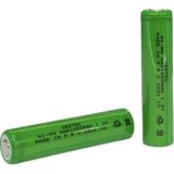 1.2V 1000 Mah - Aaa - Ni-Mh Şarjlı Pil - Başsız / Flat Head