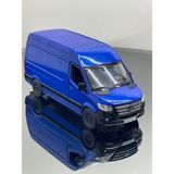 1.36 Ölçek Sprinter 318 CD Metal 12 cm Model Oyuncak Araba - Mavi