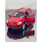 1.36 Ölçek Toyota Rav 4 Metal Oyuncak Araba - Kırmızı