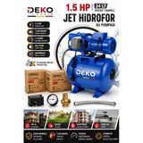 1.5 Hp Bakır Sargılı Jet Hidrofor – 24 Lt Otomatik Basınç Artırıcı Su Pompası | Villa • Bahçe • Apartman