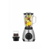 1.5 Litre 5000W Çift Cam Hazneli Paslanmaz Çelik 2'Si Bir Arada Blender Ve Kahve Baharat Öğütücü