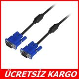 1.5 m Erkek-Erkek Monitör VGA Kablosu