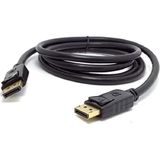 1.5 METRE 1.5 Mt 4K 60Hz Displayport to Displayport Kablo (v1.2 2160P Altın Uçlu)