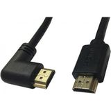 1.5 metre 90 derece hdmi kablo yan hdmi kablo hdmi 90 derece kablo