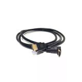 1.5 Metre Hdmi Kablo 90 Derece 1.5 Mt Hdmı L Kablo Hdmı Erkek - Erkek Aşağı Açılı Kablo 1.5M